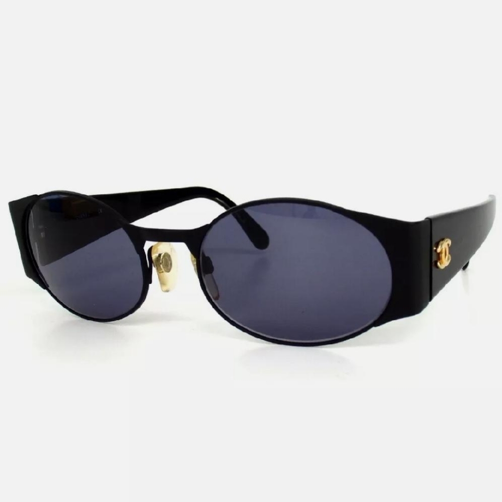 AUTHENTIC CHANEL CC MARK SUNGLASSES PLATSTICK - Picture 3 of 15